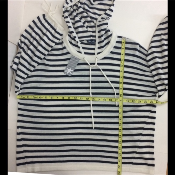 Splendid Seabound Striped hoodie Sweater Small - Picture 5 of 7